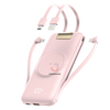 Juhuaxin JU-PB13 10000mAh Multiple Charging Modes Magnetic Portable Power Bank with Cable Micro/iph/USB/TYPE-C