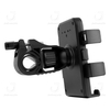 Juhuaxin Black Bike & Motorcycle Handlebar Phone Holder - 360°Adjustable with Four - Flaw Fixation, 5 - 7.2 Inches Compatible