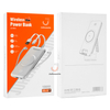 Juhuaxin JU-PB13 10000mAh Multiple Charging Modes Magnetic Portable Power Bank with Cable Micro/iph/USB/TYPE-C