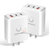 Juhuaxin High Quality Mobile Phone Charger PD45W Super Fast Charging Adapter