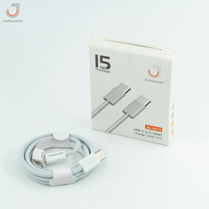 High Quality Mobile Phone Accessories 1M IPH 15 C-C Cable PD 60W TPE Braided Wire 5.0A Fast Charge Phone Cable With Protection