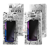 Juhuaxin 9H Anti shock Tempered Glass for iPhone Full Cover Anti Spy Privacy Screen Protector